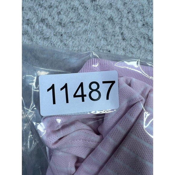 G/Fore Polo Shirt Mens XL Pink White Striped Skull Golf Performance KB Advisors - Picture 8 of 8